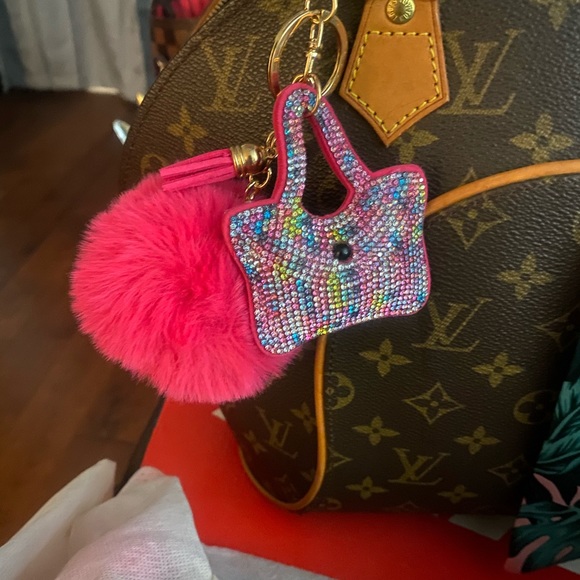 Bling Purse Charm/Keychain - Picture 4 of 4